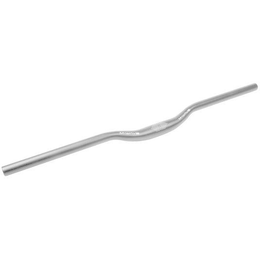 M-Wave A-Rise 700 MTB Handlebar, Diameter: 31.8mm, 700mm, Rise: 30mm, Silver