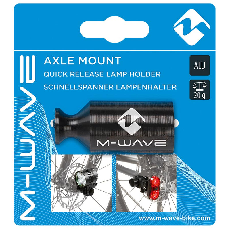 Load image into Gallery viewer, M-Wave Axle Mount Axle mount lamp bracket
