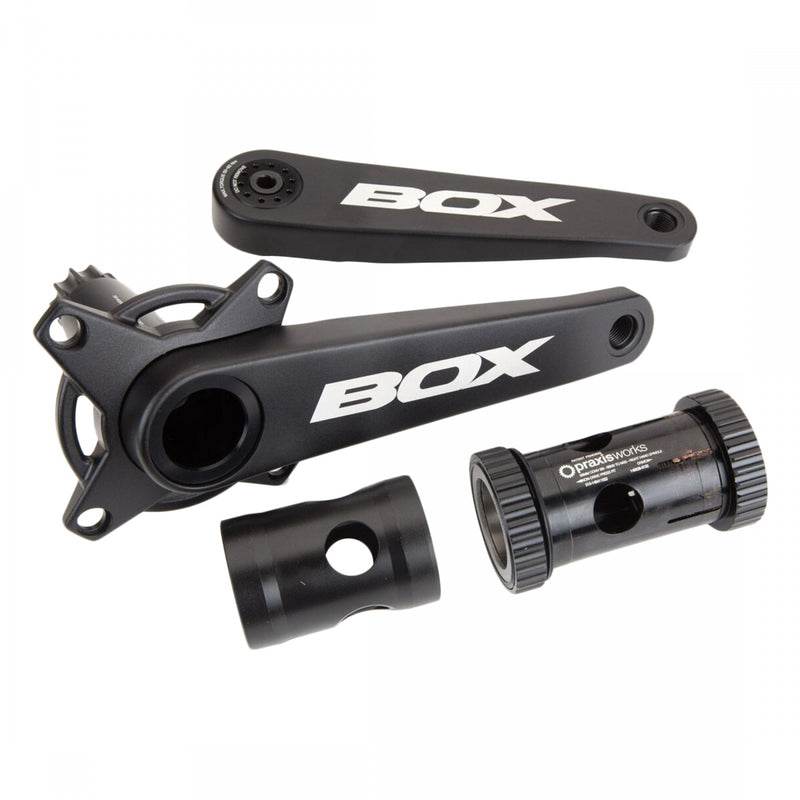 Load image into Gallery viewer, Box Components Vector M35 2 Piece Crankset 177mm BB/PF30 Aluminum BLK
