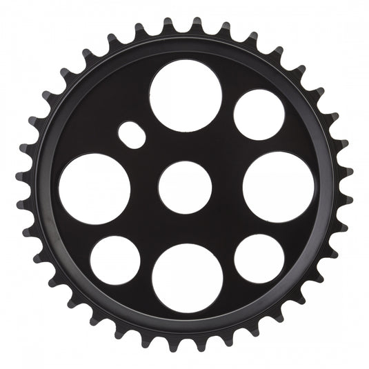 Sun Bicycles Crank Parts Chainring 36t x 1/2 in x 3/32 in Black Aluminum