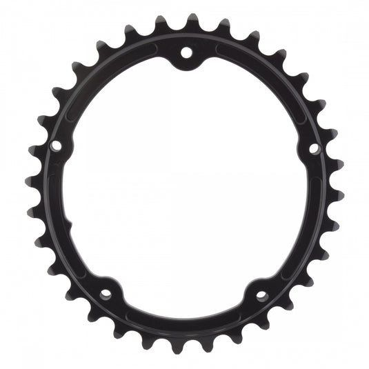 absoluteBLACK Premium Sub-Compact Oval Chainring 110 BCD 11-Speed Aluminum Black