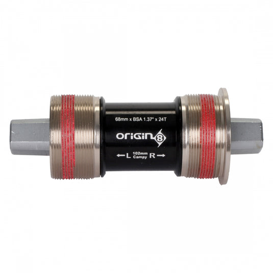 Origin8 TorqLite Square Taper ISO Sealed Bearings BSA 68x102mm Bottom Bracket