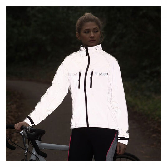 Proviz Reflect360 Cycling Jacket Reflective Grey UK-12/US-8 Women`s