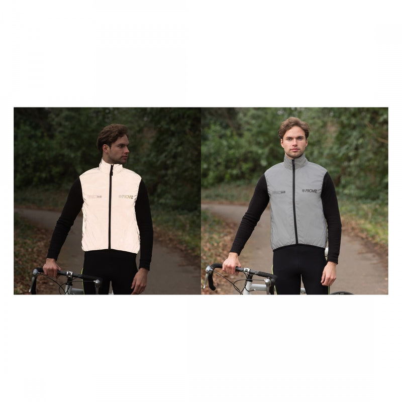 Load image into Gallery viewer, Proviz Reflect360 Cycling Gilet Vest Reflective Grey SM Men`s
