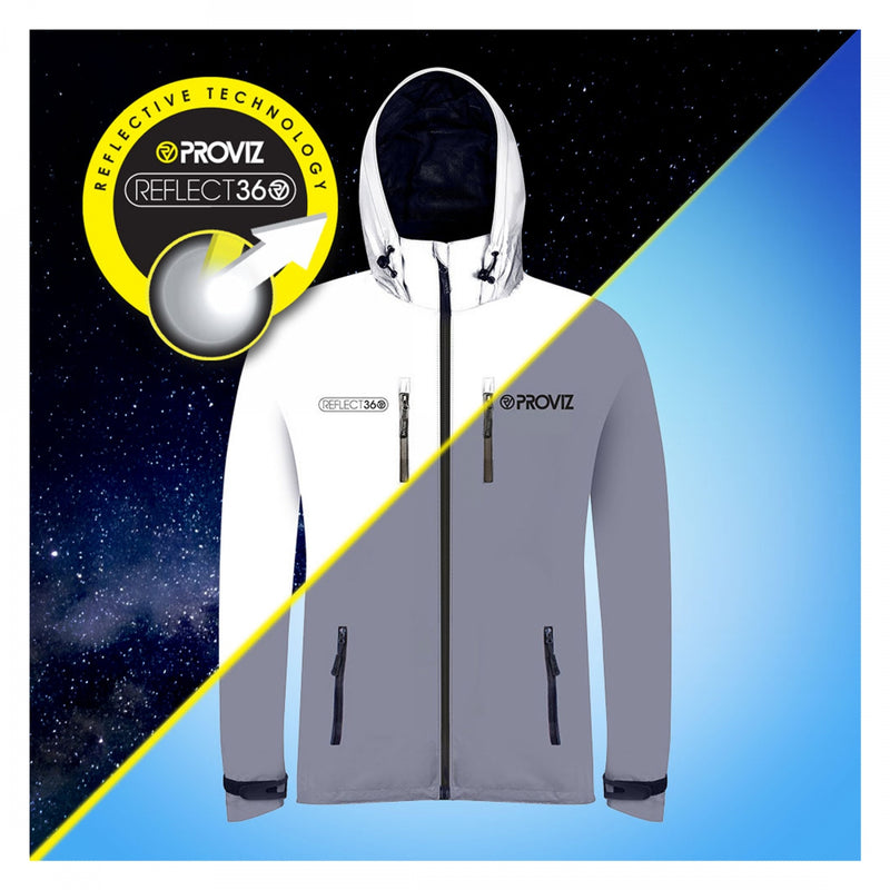 Load image into Gallery viewer, Proviz Reflect360 Outdoor Jacket Reflective Grey SM Men`s
