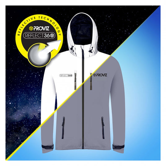 Proviz Reflect360 Outdoor Jacket Reflective Grey SM Men`s