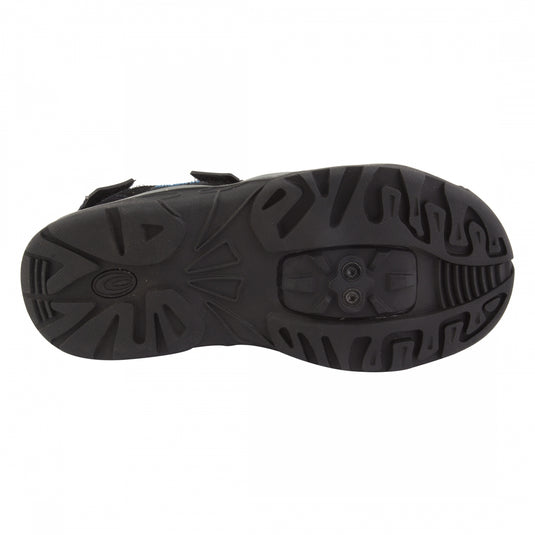 Exustar SS515 Sandal US 12.75-13.5 / EU 47-48 Black/Blue Clipless