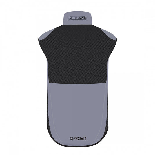 Proviz Reflect360 Performance Cycling Gilet Vest Reflective Grey LG Men`s