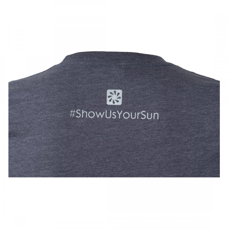 Load image into Gallery viewer, Sun Bicycles 60/40 T-Shirt Heather Navy XL Unisex
