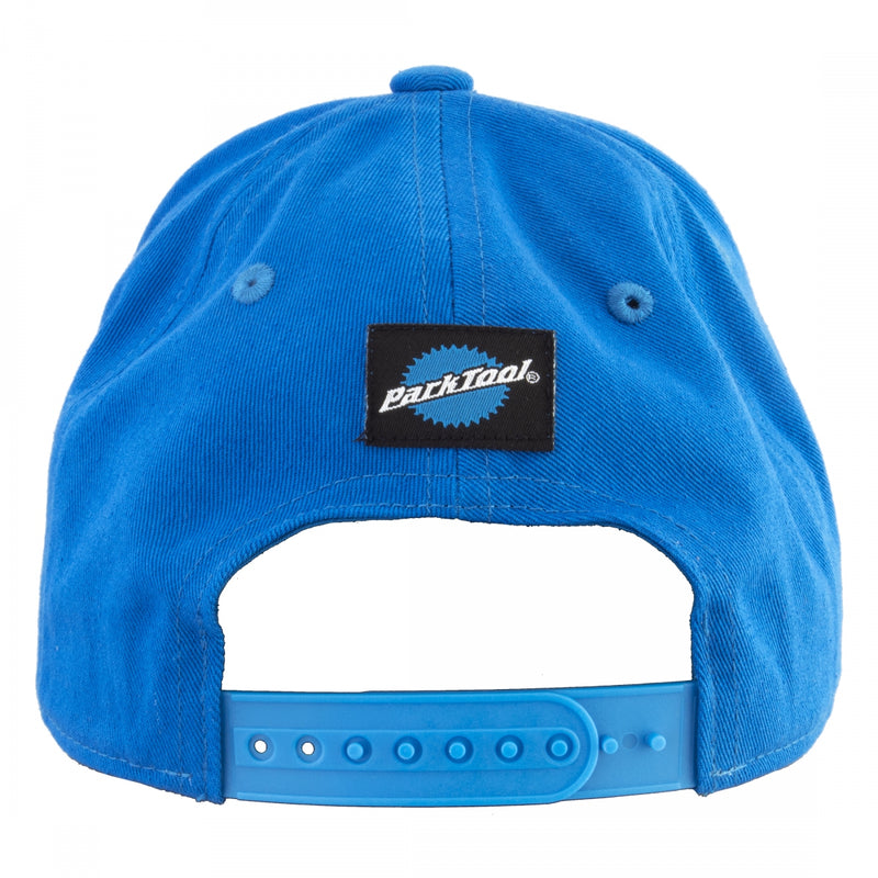 Load image into Gallery viewer, Park Tool HAT-8 Ball Cap, Blue, One SIze Fits Most, Pre-curved bill
