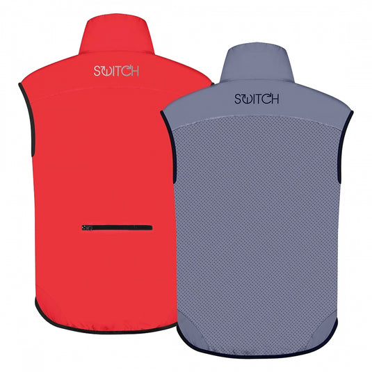 Proviz Switch Gilet Vest Red/Reflective Grey SM Men`s