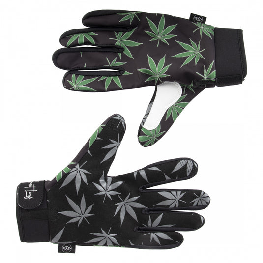 Alienation Sweet Leaf Gloves Black XL Unisex Full Finger