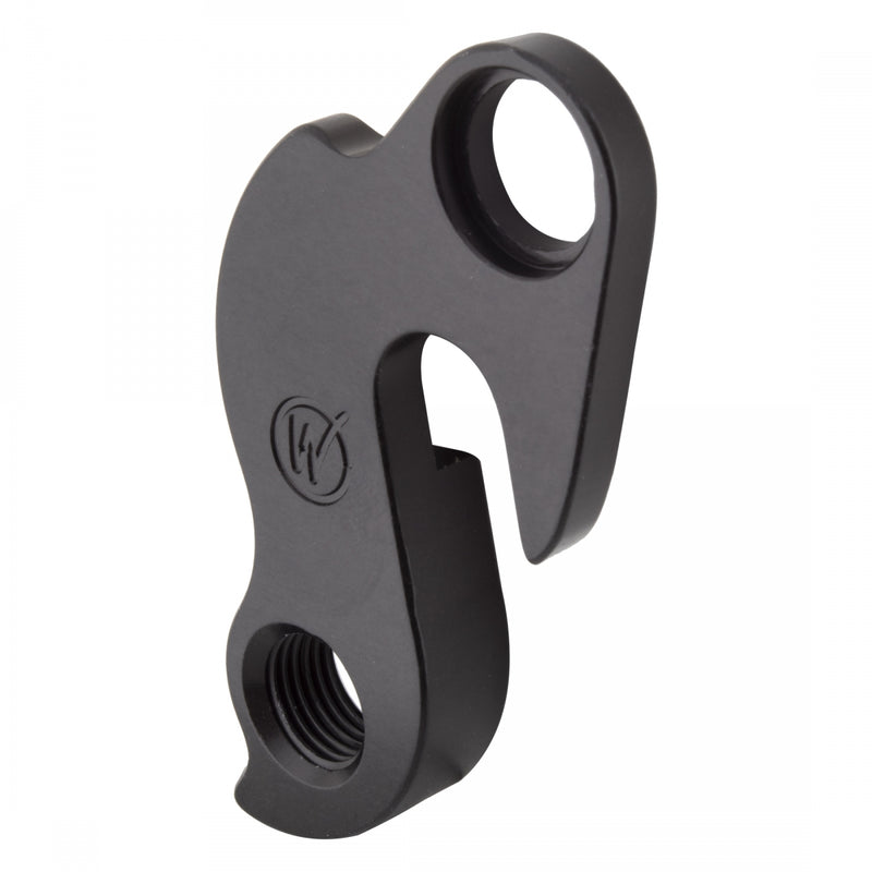 Load image into Gallery viewer, Wheels Manufacturing Derailleur Hanger 49 6061 Aluminum: Black
