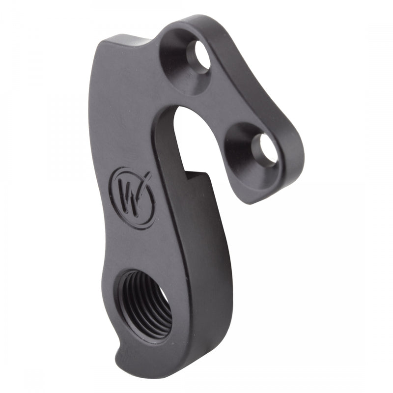 Load image into Gallery viewer, Wheels Manufacturing Derailleur Hanger 61 6061 Aluminum: Black
