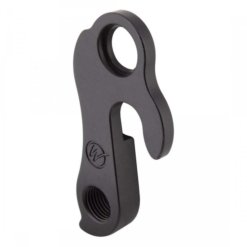 Load image into Gallery viewer, Wheels Manufacturing Derailleur Hanger 42 6061 Aluminum: Black
