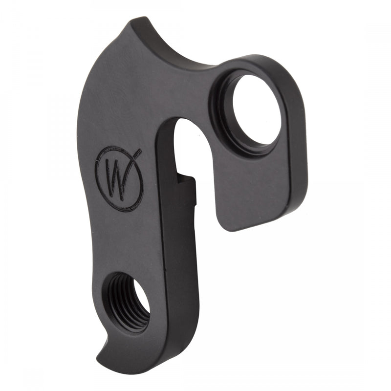 Load image into Gallery viewer, Wheels Manufacturing Derailleur Hanger 07 6061 Aluminum: Black
