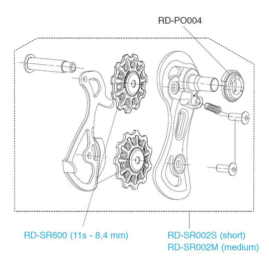 Campagnolo-Rear-Derailleur-Small-Parts-Road-Bike-MRDP0062