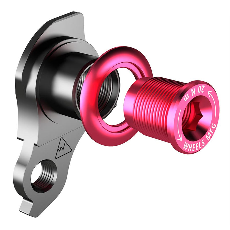 Load image into Gallery viewer, Wheels Manufacturing DROPOUT-487, Derailleur Hanger, Pink
