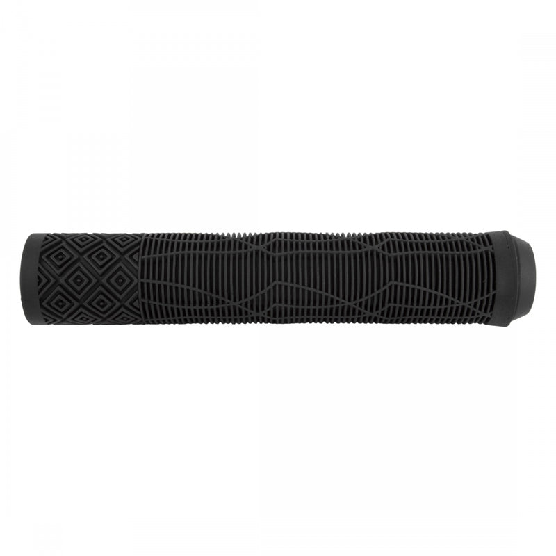 Load image into Gallery viewer, Black Ops Long Johns Grips Flangeless Black 166mm
