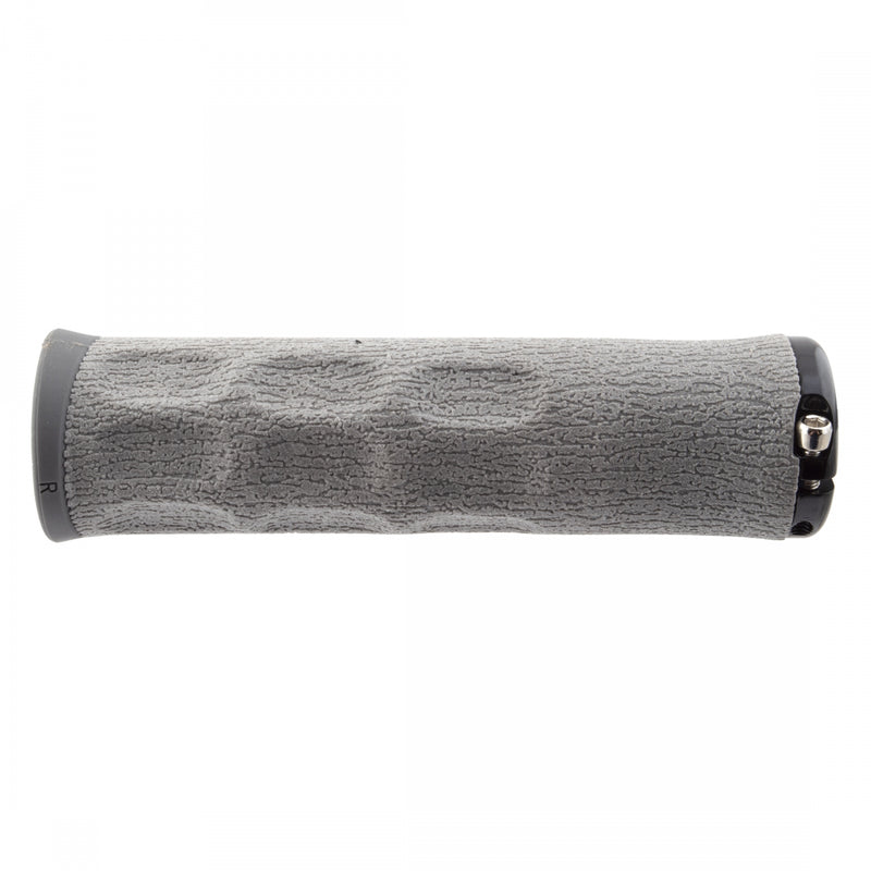 Load image into Gallery viewer, ODI Dread Lock Surfaced Grips With Ergonomic Cutouts for Comfort: Graphite Gray
