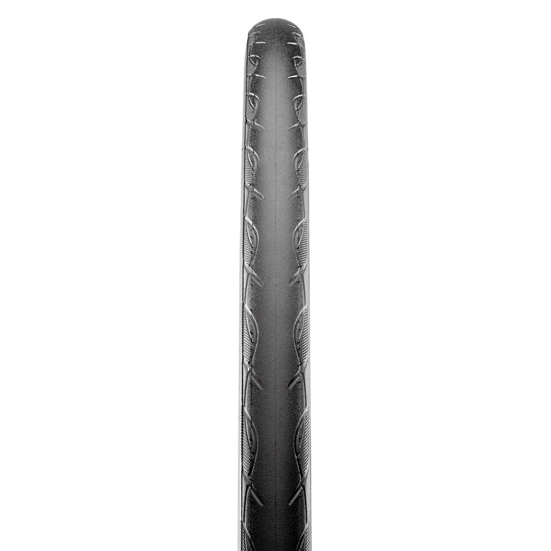 Load image into Gallery viewer, Maxxis High Road 700 x 25 Clincher Tubeless TPI Black/Tan Reflective Road Tire TB00415800
