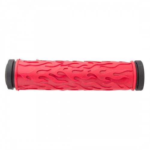 Sunlite-Flame-Grips-Grips-Slip-On-Grip-125mm-Bicycle-Grips