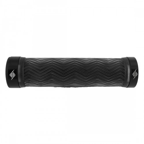 Origin8-ZigZag-Locking-Grips-Lock-On-Grip-130mm-Bicycle-Grips