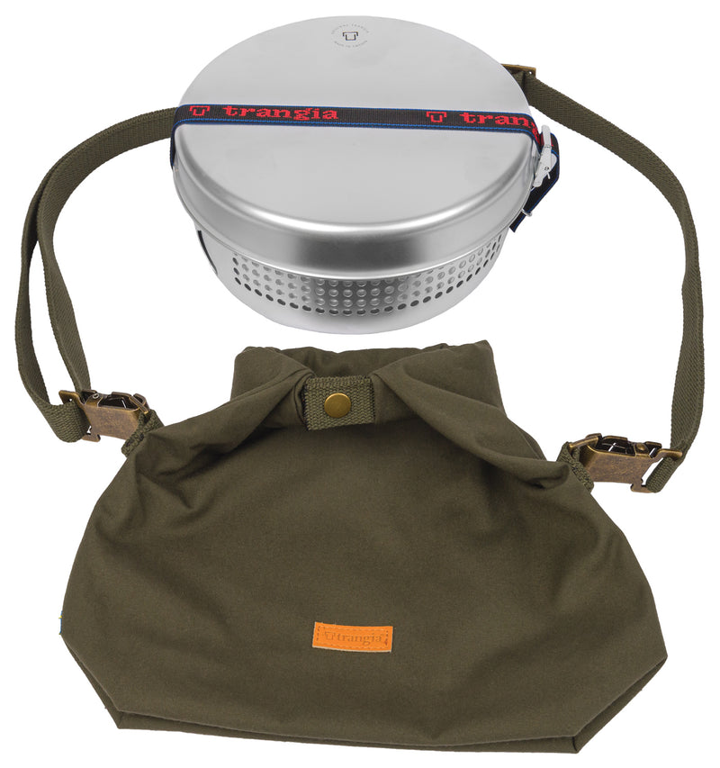 Load image into Gallery viewer, Trangia Roll Top Stove Bag 25 Olive - Convenient Storage for Stove, Fuel &amp; Accessories
