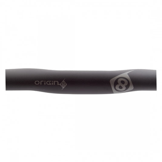 Origin8 Flash II Aero 31.8mm 400mm AL6061 Black Aluminum| Flattened Aero Top