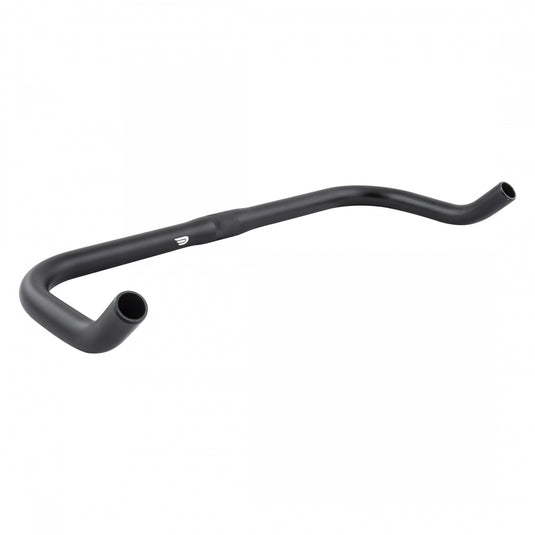 Pure Cycles Bullhorn Handlebar 25.4mm Clamp 435mm Black Aluminum Fixie/Road Bars