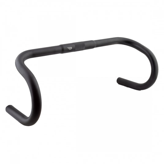 Pure Cycles Pure Fix Drop Bars 25.4mm Clamp 400mm 138mm drop Black Aluminum