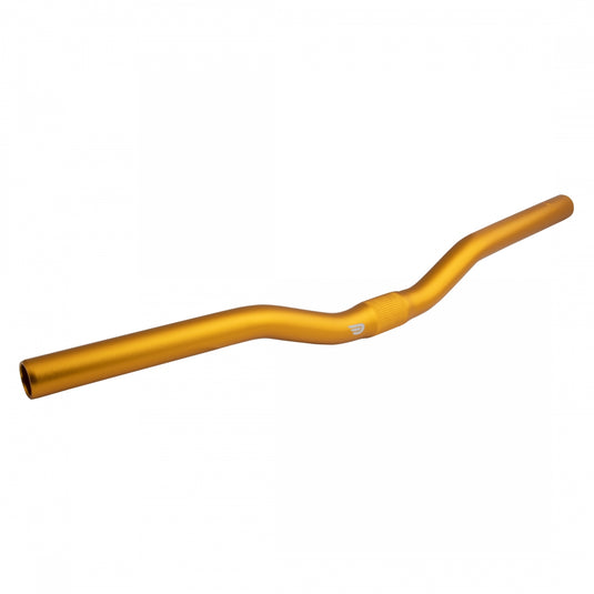 Pure Cycles Pure Fix Riser Bars Gold 25.4mm 500mm Back Sweep 6° Aluminum