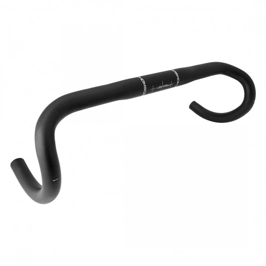 Thomson Road Alloy Drop Handlebar Aluminum 31.8mm 44cm Black Aero Profile