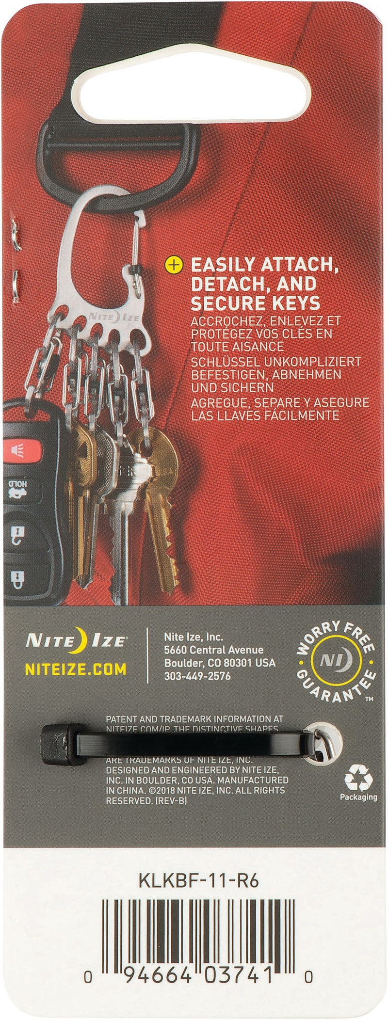 Load image into Gallery viewer, Nite Ize Bigfoot Locker Stainless Steel Heavy-Duty Locking Carabiner
