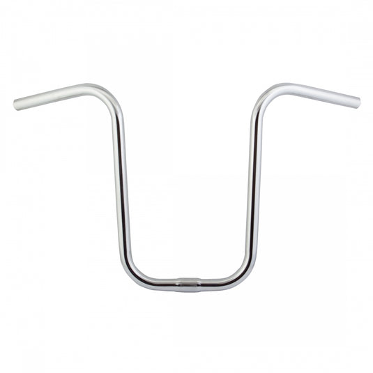 Sunlite-Hi-Rise-Chrome-25.4-mm-Cruiser-Bar-Steel-FRHB0490-Bicycle-Cruiser-Multi-Position-Handlebar