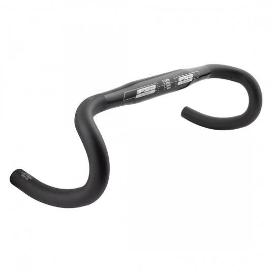 Full Speed Ahead Omega Compact Drop Handlebar 31.8mm 40cm Black Aluminum