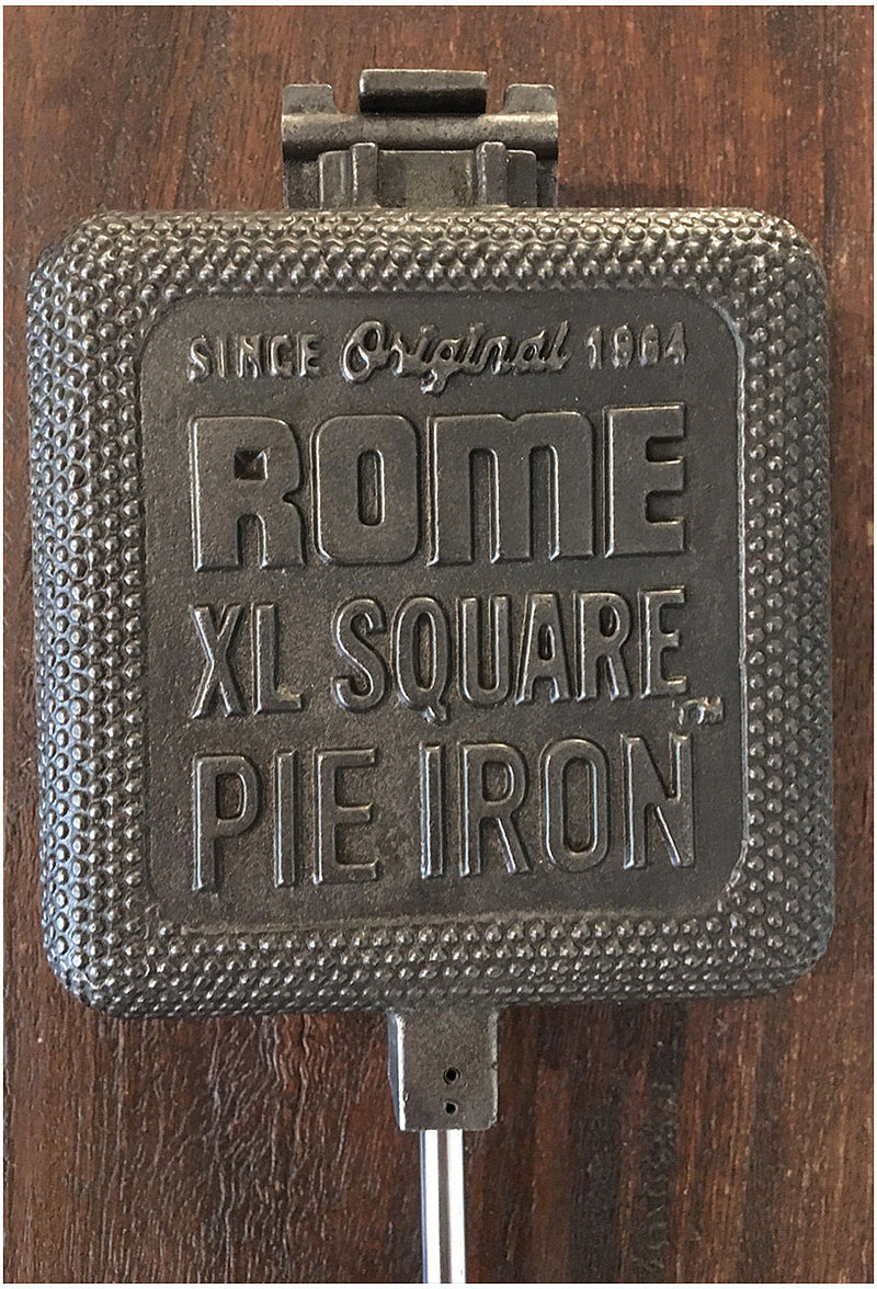 Load image into Gallery viewer, Rome XL Square Pie Iron: Perfect for Delicious Campfire Cooking!
