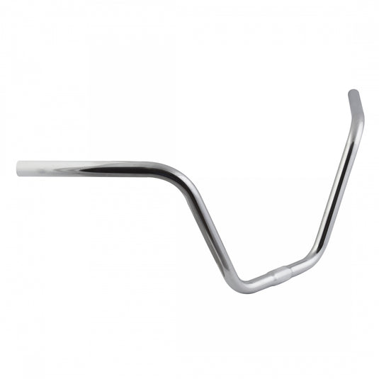 Sunlite Medium HiRise Handlebars 1in Clamp 27.5 Width 9in Rise Chrome Steel