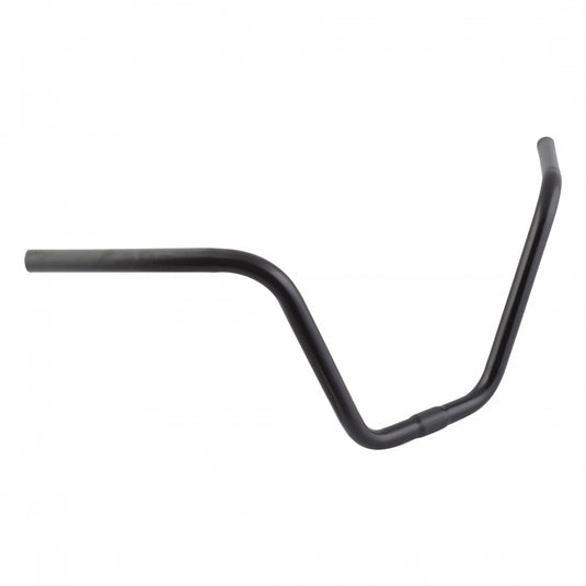 Sunlite Medium HiRise Handlebars 1in 27.5in Rise 9in Black Steel Cruiser