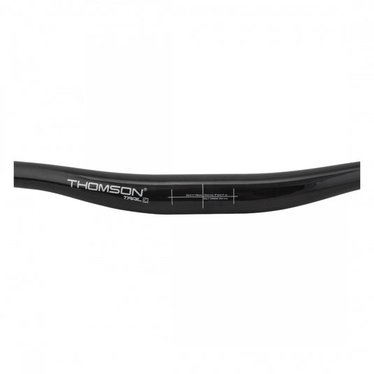 Thomson MTB Carbon Fiber Trail Handlebar 750mm 15mm Rise 31.8 Black Carbon Fiber