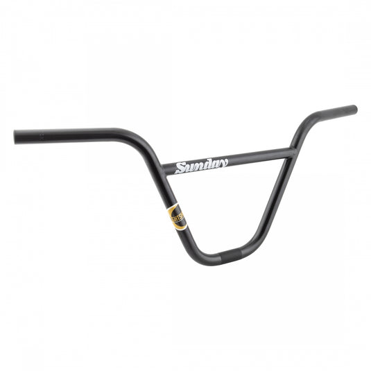 Sunday Nightshift Handlebar 9.625 in 22.2mm Backsweep 12° Rust Proof Black