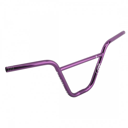 Alienation 9s Handlebar 7/8in Clamp 9in Rise 10° Purple Nickle Chromoly Steel