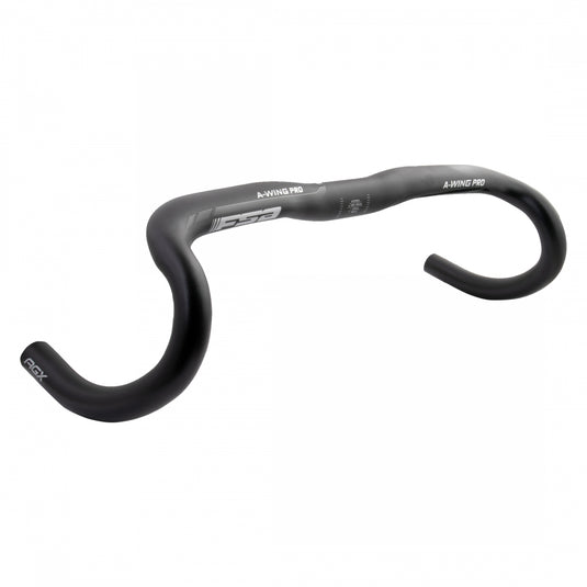 Full Speed Ahead AWing Pro AGX Drop Handlebar Aluminum 31.8mm Clamp 42cm Black