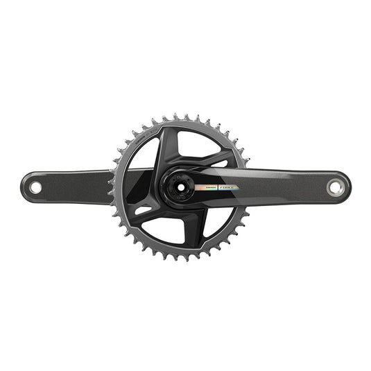 SRAM Force D2 1x Crankset Speed: 12, Spindle: 28.99mm, BCD: Direct Mount, 40, DUB, 167.5mm, Black, Road Disc