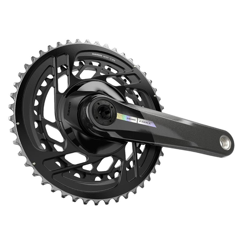 Load image into Gallery viewer, SRAM Force D2 2x Crankset Speed: 12, Spindle: 28.99mm, BCD: Direct Mount, 48/35, DUB, 167.5mm, Black, Road Disc
