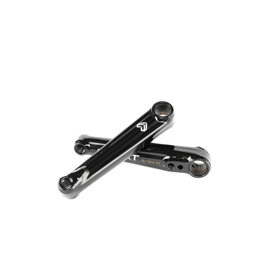 Eclat Tibia XLT Crankset Spindle: 22mm, 22mm, 170mm, Black, BMX, Set