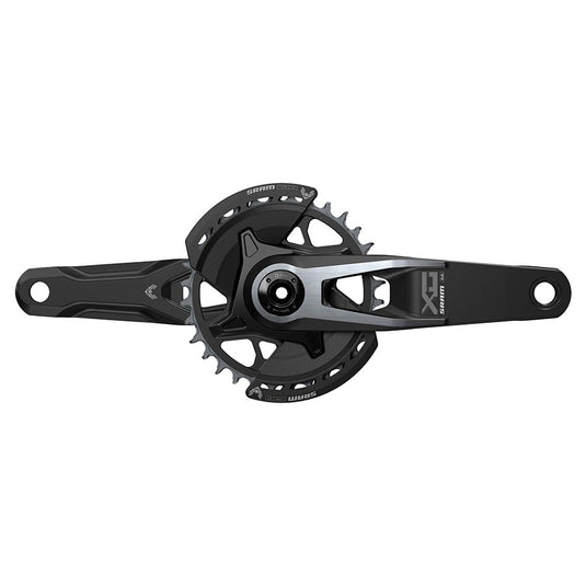 SRAM X0 Eagle T-Type V2 Crankset, Speed: 12, Spindle: 28.99mm, BCD: Direct Mount, 32, DUB, 175mm, Black, Boost