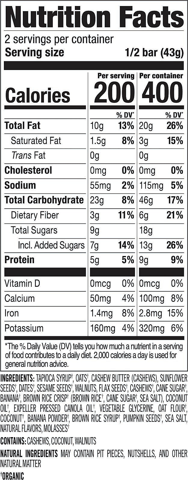 Load image into Gallery viewer, Probar Meal Art&#39;s Original Energy Food Bar - Nutritious Meal Replacement Bar Pack of  12
