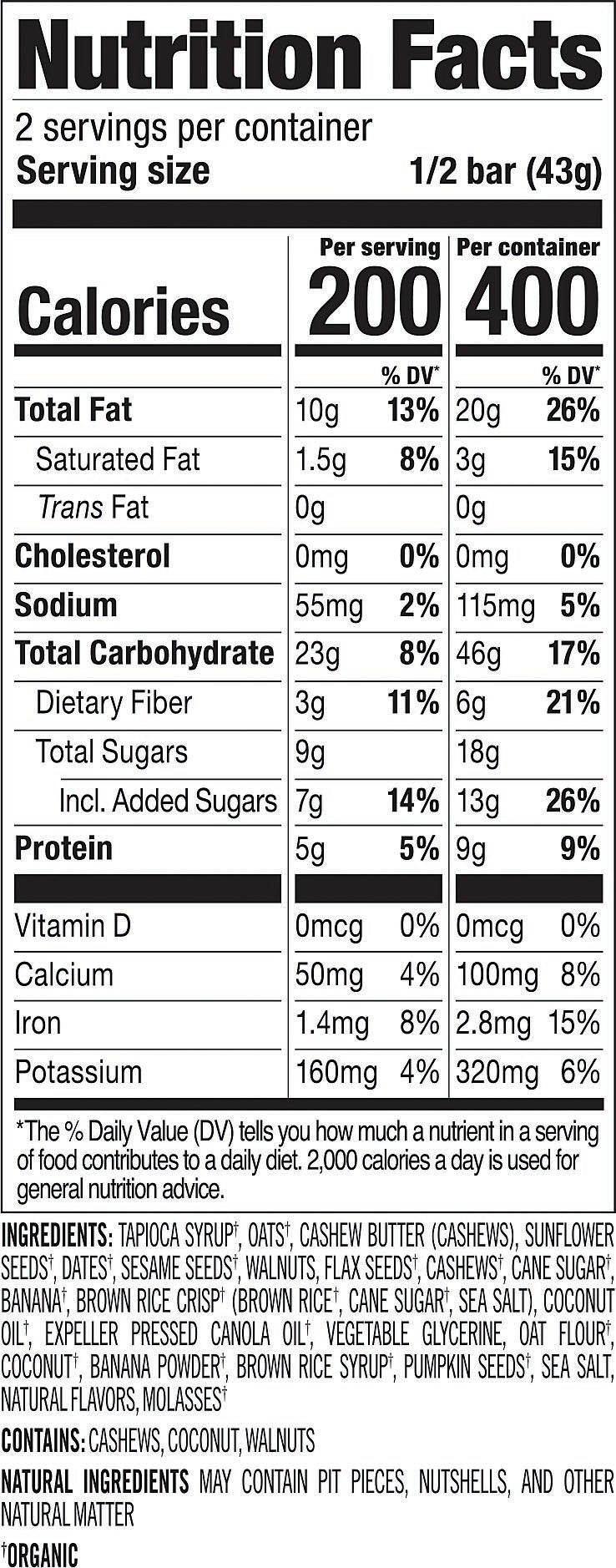 Load image into Gallery viewer, Probar Meal Banana Nut Bread Bar - Energizing Meal Replacement Food Pack of  12
