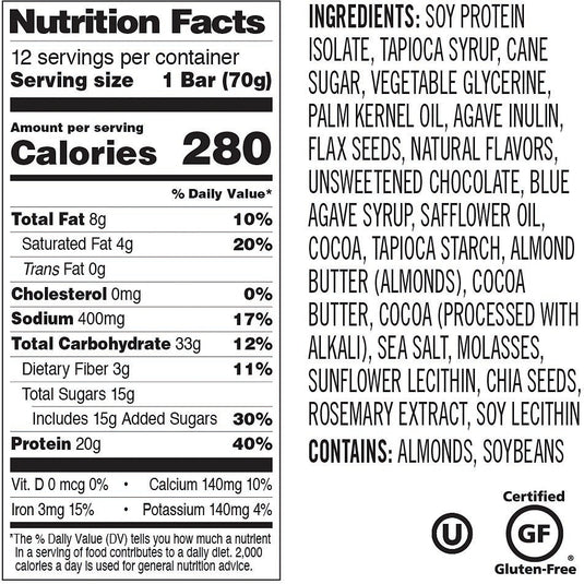 Probar Base Cookie Dough Protein Bar - Fuel Your Day with Delicious Energy! Pack of  12